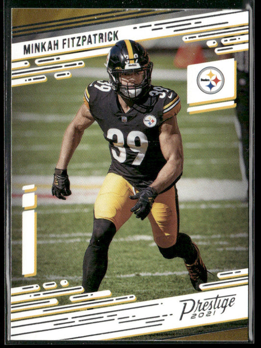 Minkah Fitzpatrick 2021 Panini Prestige #175 Pittsburgh Steelers