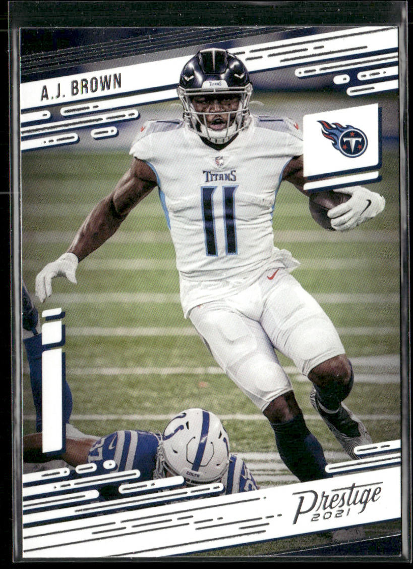 A.J. Brown 2021 Panini Prestige #176 Tennessee Titans