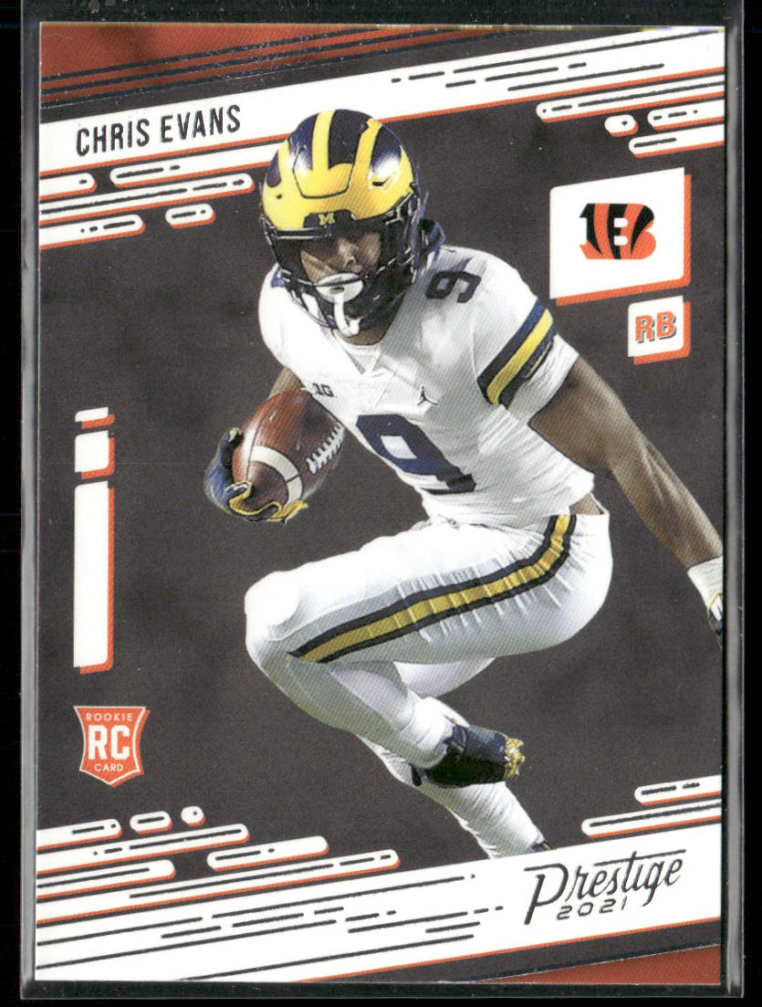 Chris Evans 2021 Panini Prestige #291 RC Cincinnati Bengals
