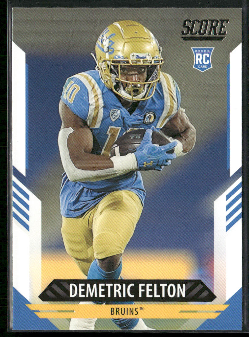 Demetric Felton 2021 Score #319 RC UCLA Bruins