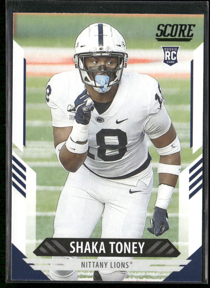 Shaka Toney 2021 Score #396 RC Penn State Nittany Lions