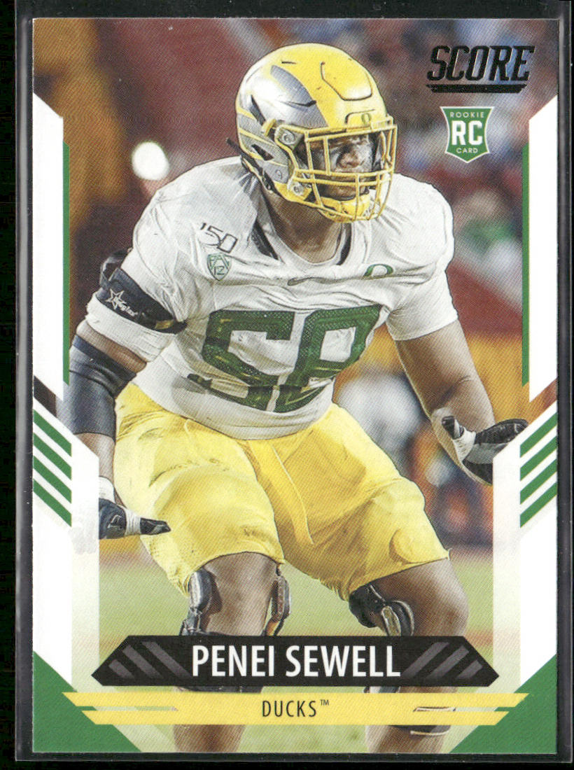 Penei Sewell 2021 Score #339 RC Oregon Ducks