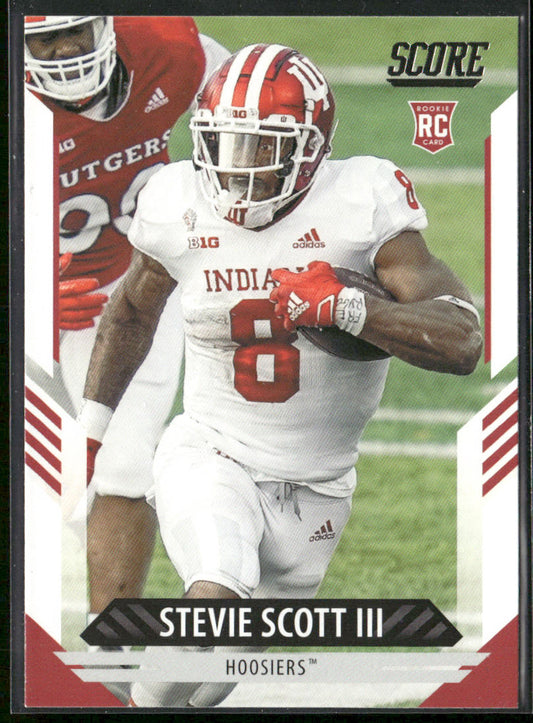 Stevie Scott III 2021 Score #361 RC Indiana Hoosiers