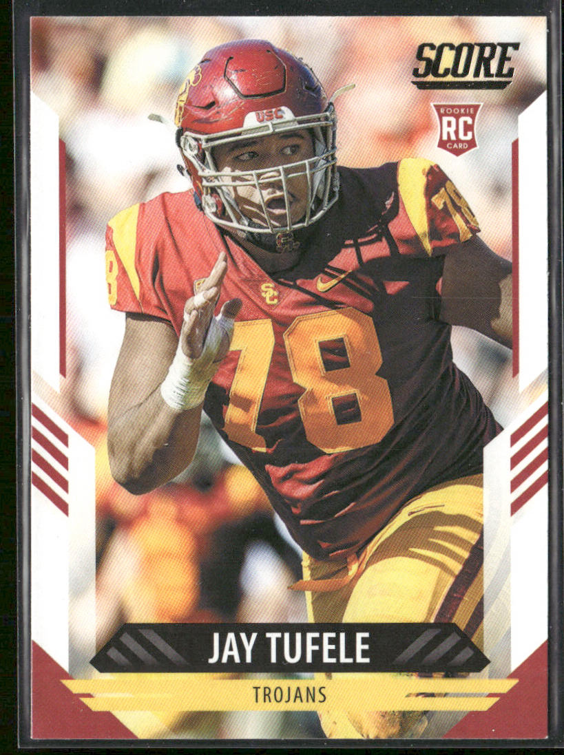 Jay Tufele 2021 Score #392 RC USC Trojans