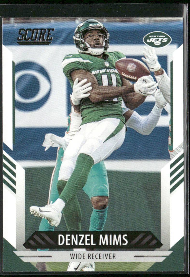 Denzel Mims 2021 Score #48 New York Jets