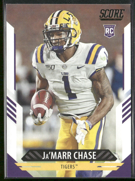 Ja'Marr Chase 2021 Score #325 RC LSU Tigers