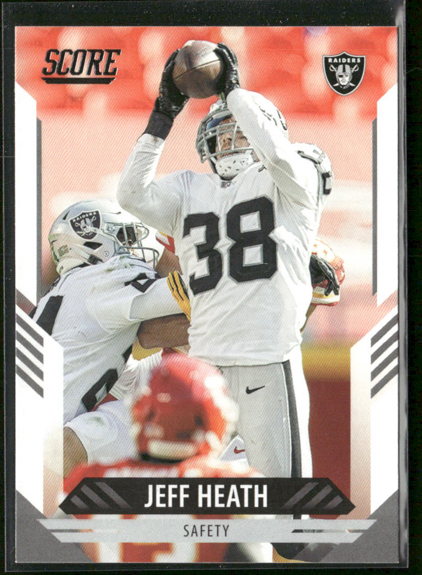 Jeff Heath 2021 Score #229 Las Vegas Raiders
