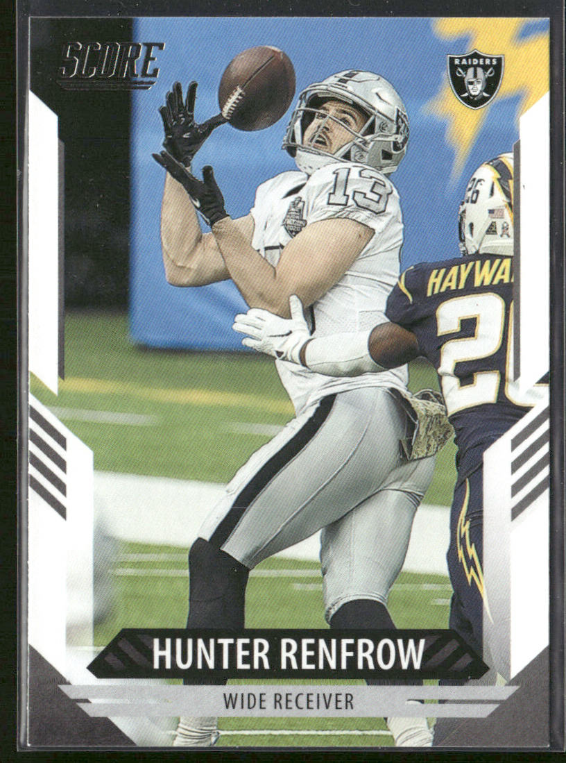 Hunter Renfrow 2021 Score #227 Las Vegas Raiders