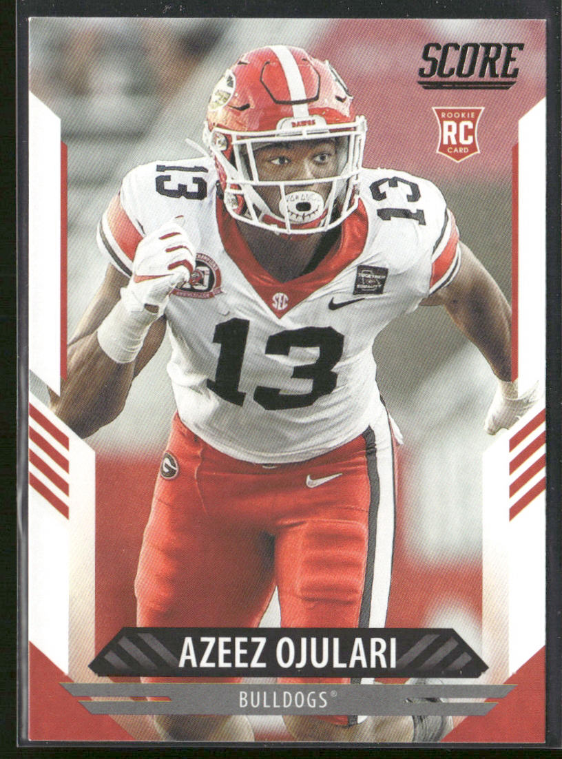 Azeez Ojulari 2021 Score #351 RC Georgia Bulldogs