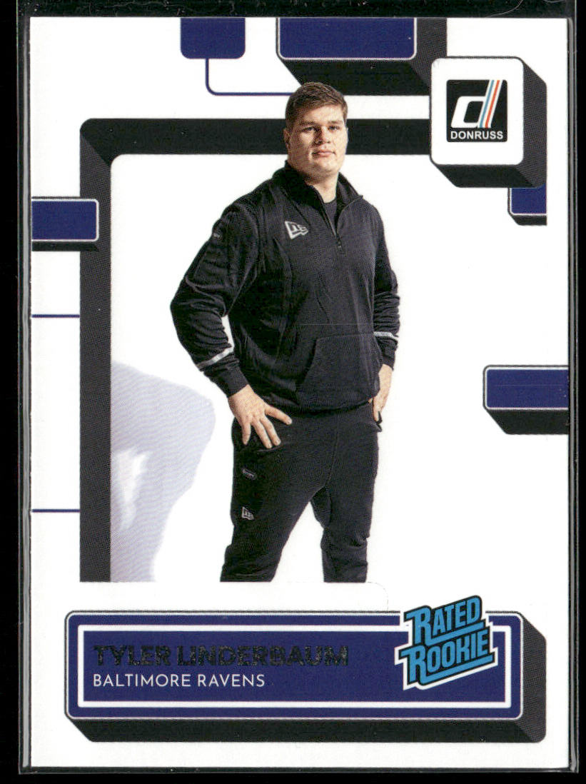 Tyler Linderbaum 2022 Donruss #400 RC Baltimore Ravens
