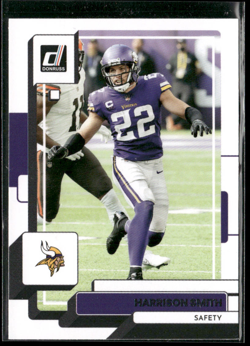 Harrison Smith 2022 Donruss #109 Minnesota Vikings front