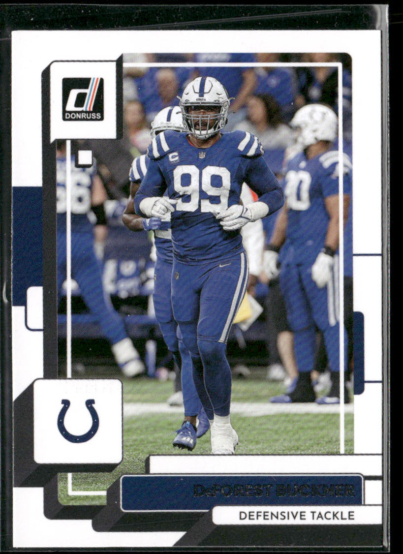 DeForest Buckner 2022 Donruss #55 Indianapolis Colts front