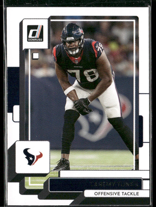 Laremy Tunsil 2022 Donruss #44 Houston Texans front