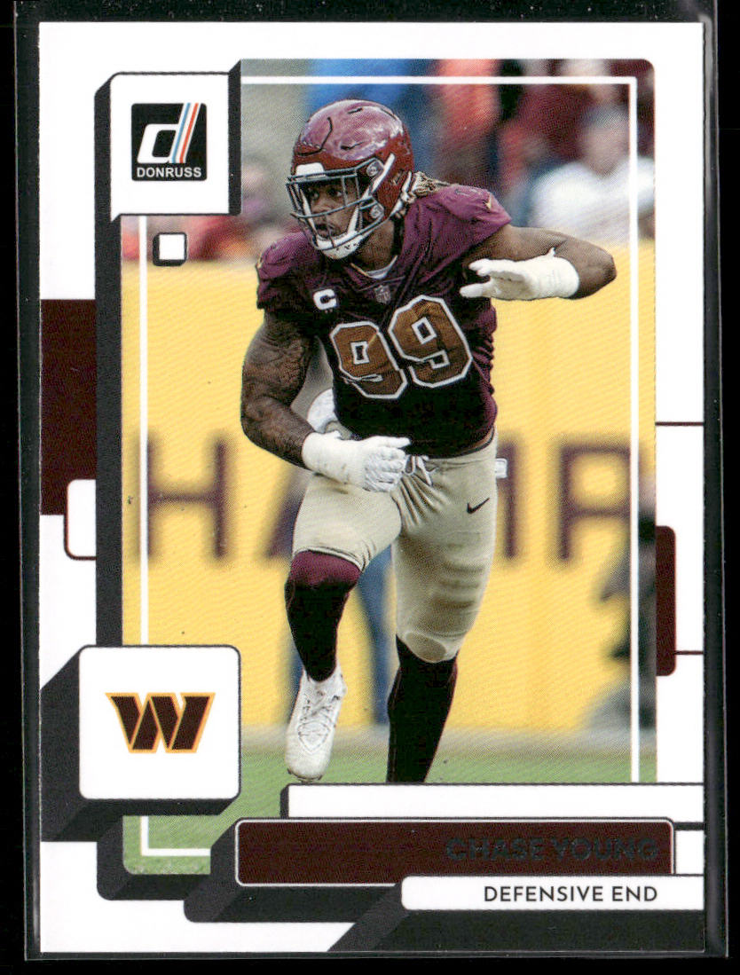 Chase Young 2022 Donruss #183 Washington Commanders front