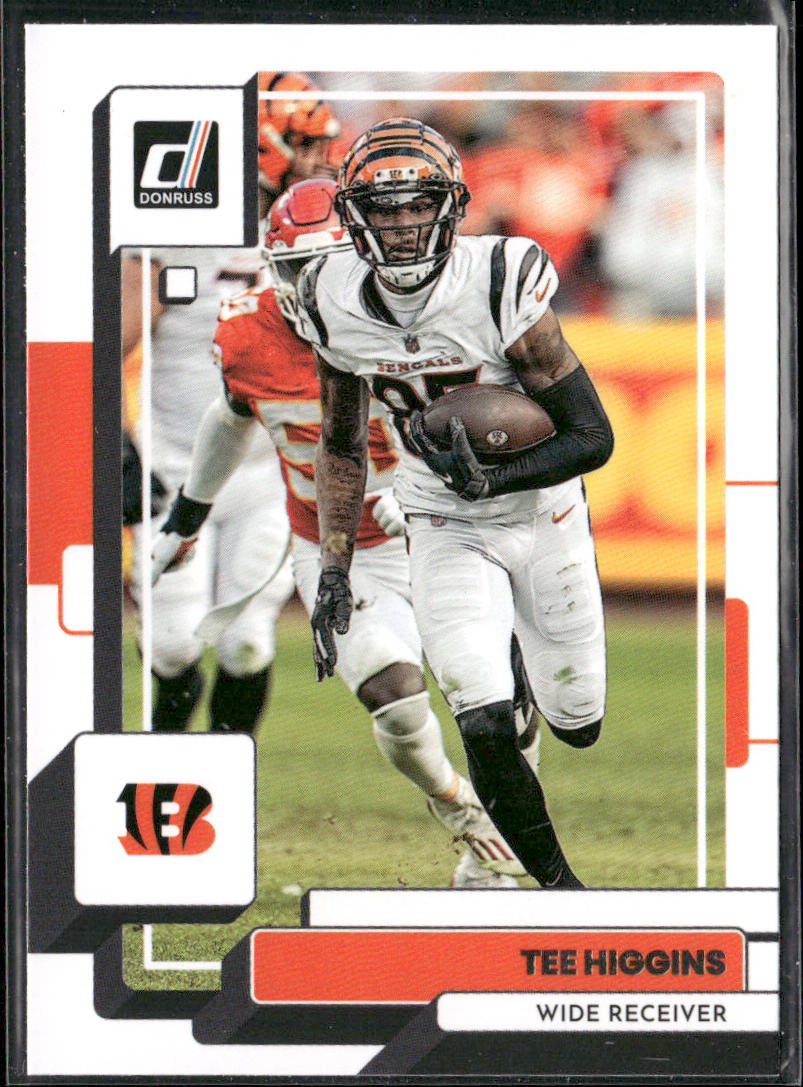 Tee Higgins 2022 Donruss #197 Cincinnati Bengals front