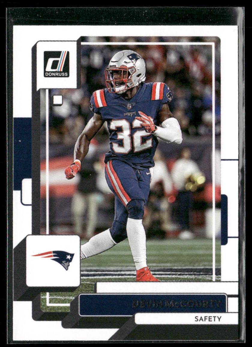 Devin McCourty 2022 Donruss #139 New England Patriots front