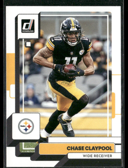 Chase Claypool 2022 Donruss #216 Pittsburgh Steelers front