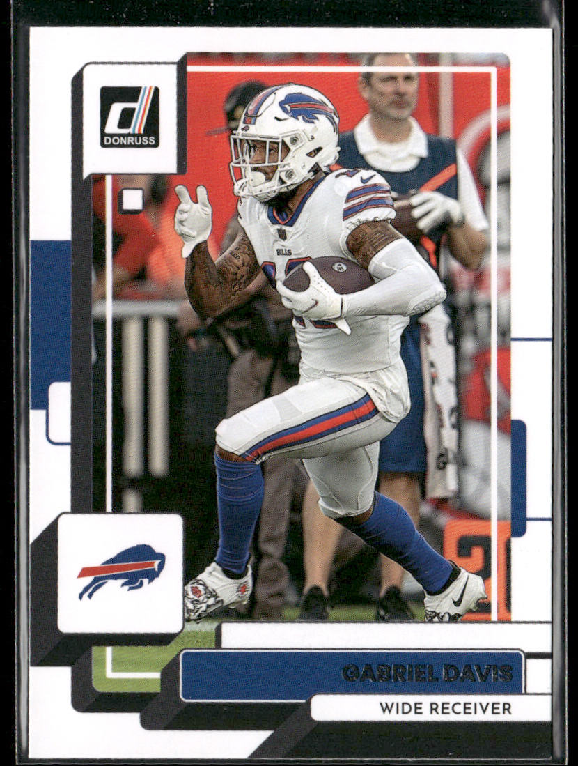 Gabriel Davis 2022 Donruss #112 Buffalo Bills front