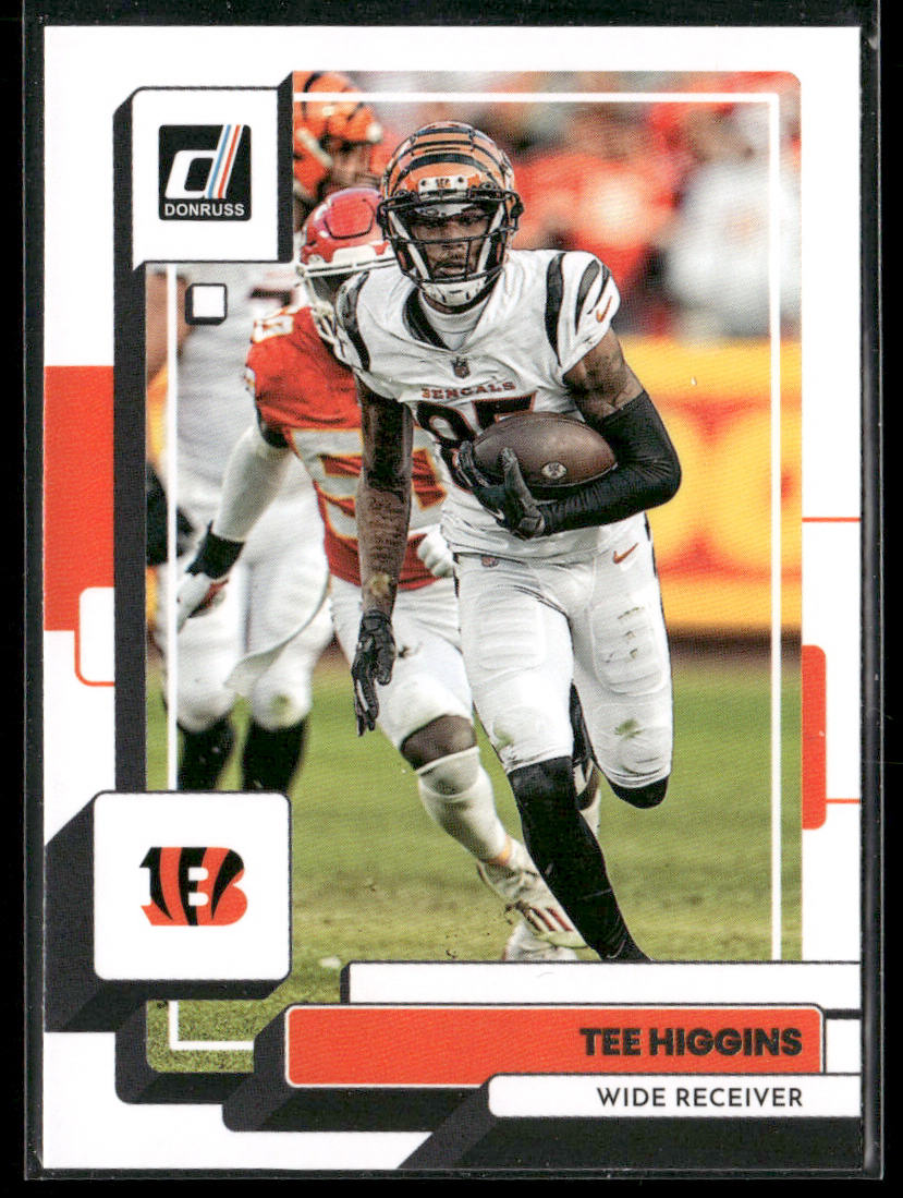 Tee Higgins 2022 Donruss #197 Cincinnati Bengals front