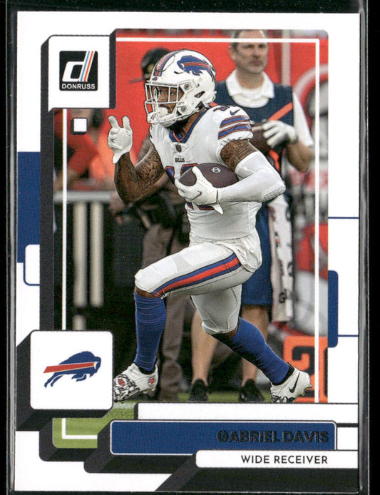 Gabriel Davis 2022 Donruss #112 Buffalo Bills front
