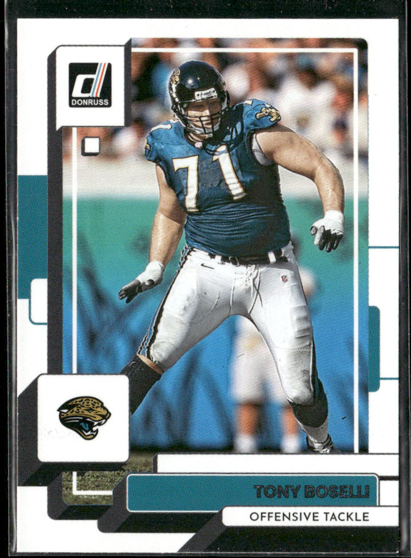 Tony Boselli 2022 Donruss #65 Jacksonville Jaguars front