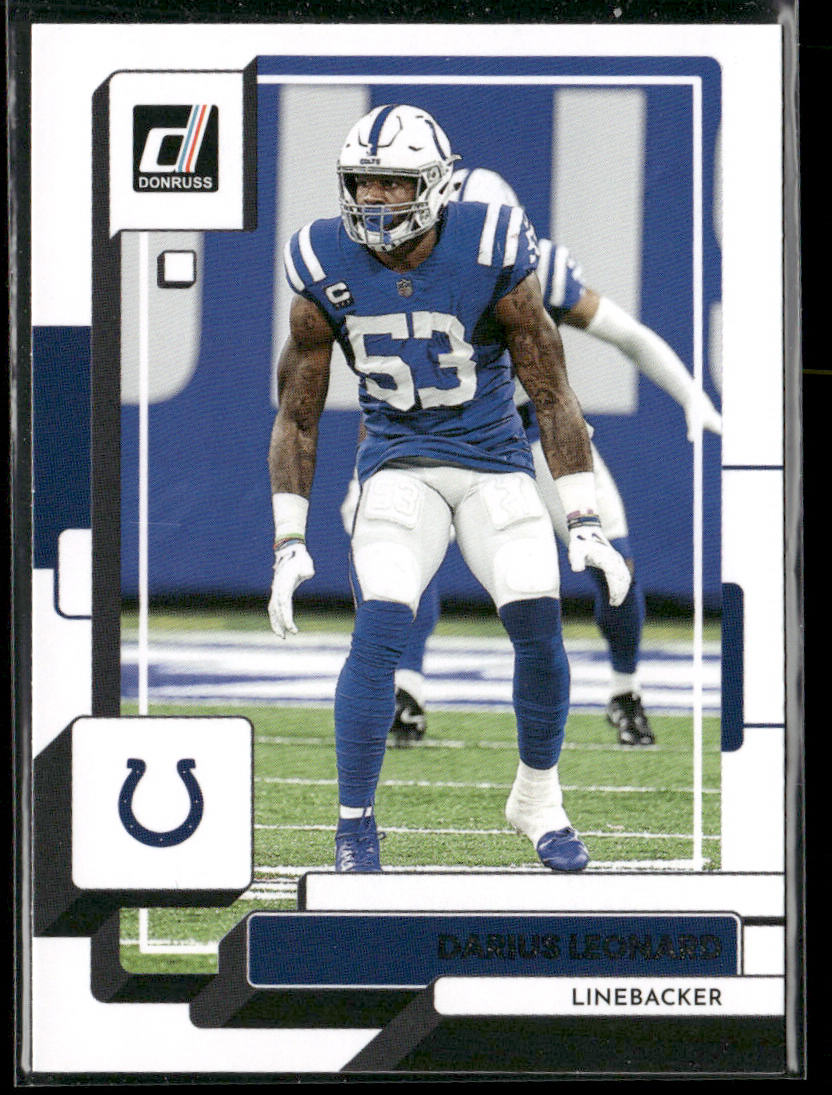 Darius Leonard 2022 Donruss #56 Indianapolis Colts front