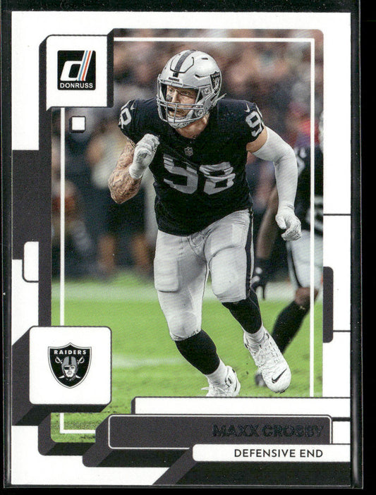 Maxx Crosby 2022 Donruss #287 Las Vegas Raiders front