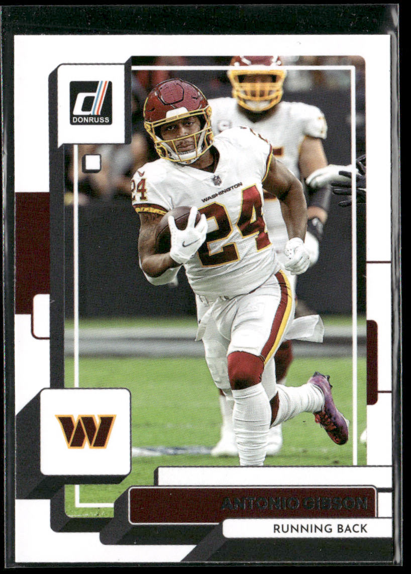 Antonio Gibson 2022 Donruss #181 Washington Commanders front