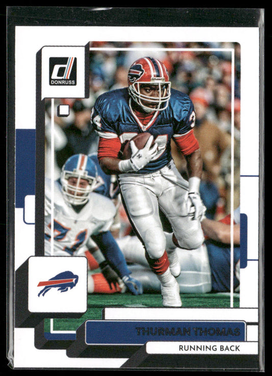 Thurman Thomas 2022 Donruss #114 Buffalo Bills front
