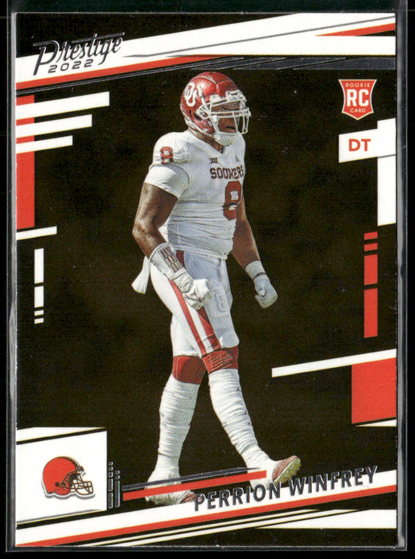 Perrion Winfrey 2022 Panini Prestige #353 RC Cleveland Browns
