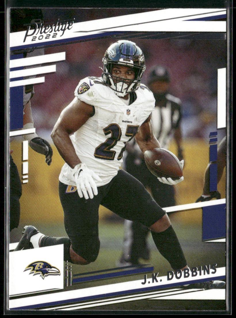 J.K. Dobbins 2022 Panini Prestige #21 Baltimore Ravens