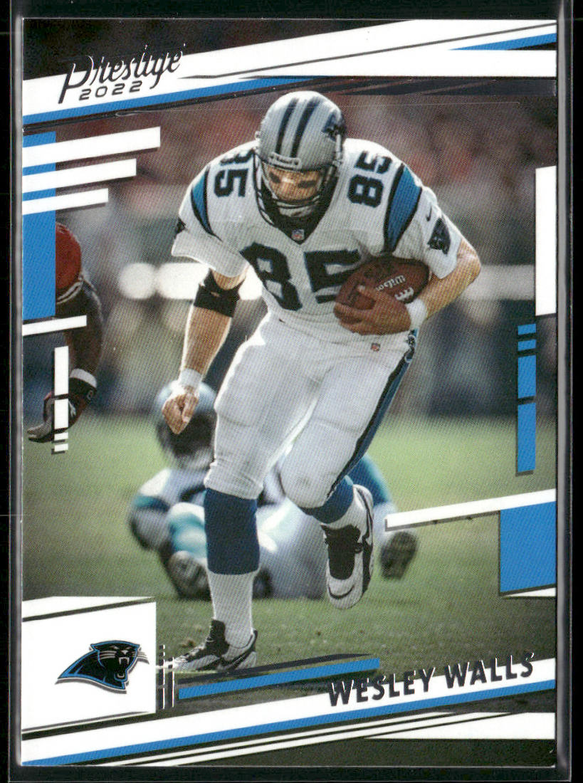 Wesley Walls 2022 Panini Prestige #47 Carolina Panthers