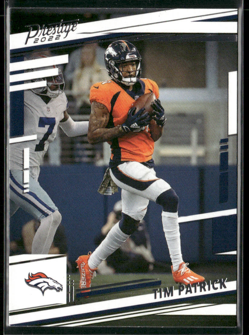 Tim Patrick 2022 Panini Prestige #89 Denver Broncos