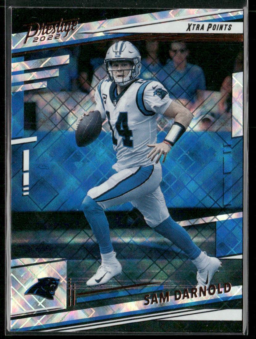 Sam Darnold 2022 Panini Prestige Xtra Points Diamond #39 Carolina Panthers