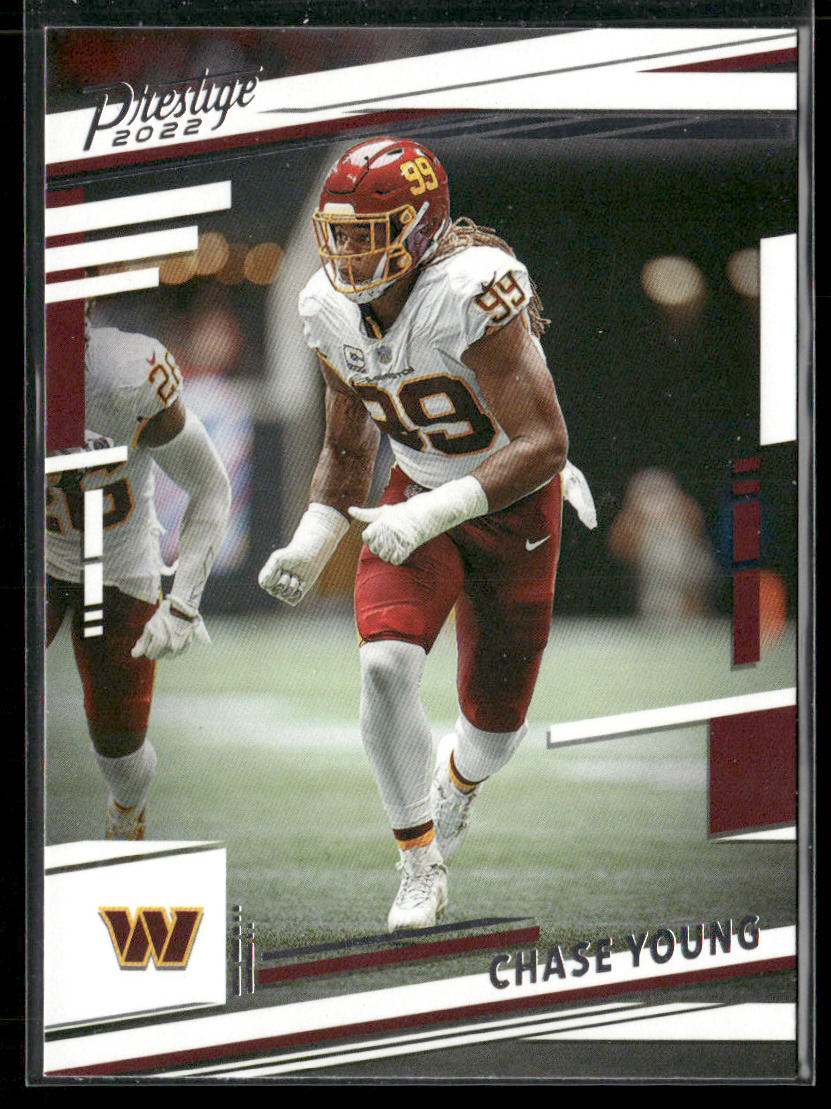 Chase Young 2022 Panini Prestige #297 Washington Commanders front