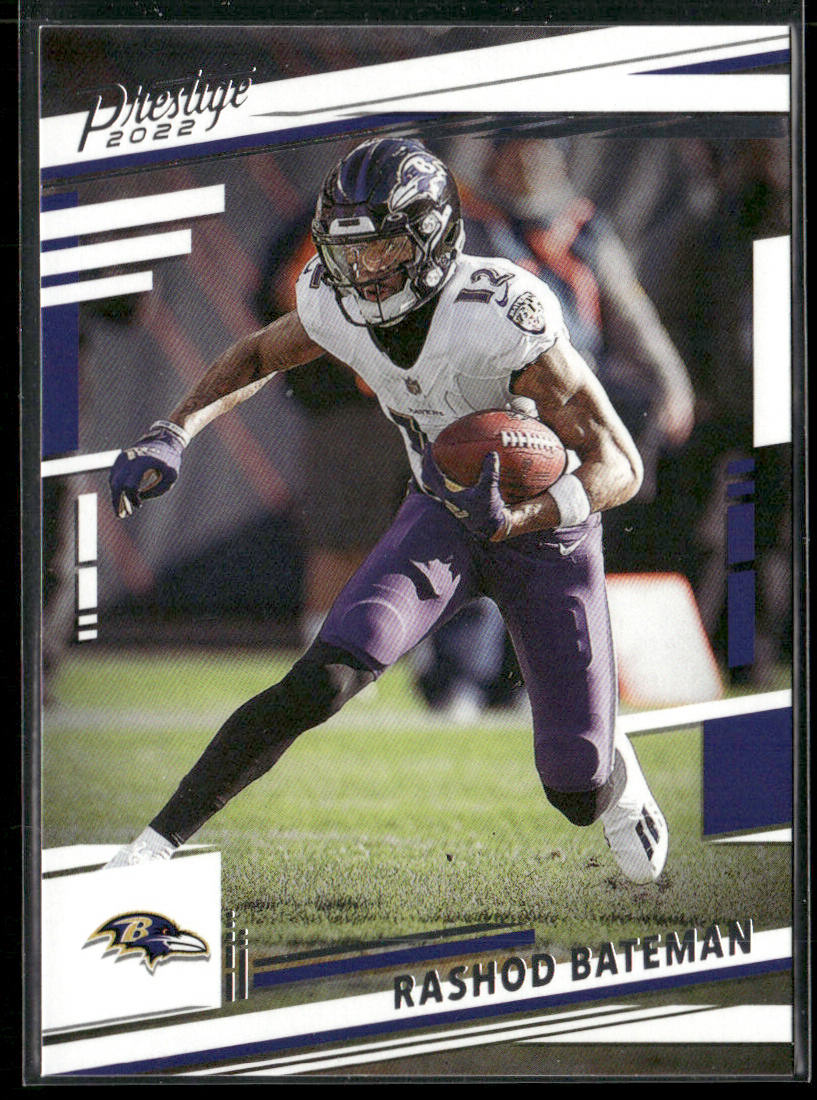 Rashod Bateman 2022 Panini Prestige #24 Baltimore Ravens