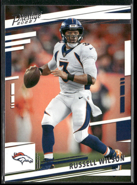 Russell Wilson 2022 Panini Prestige #254 Denver Broncos front