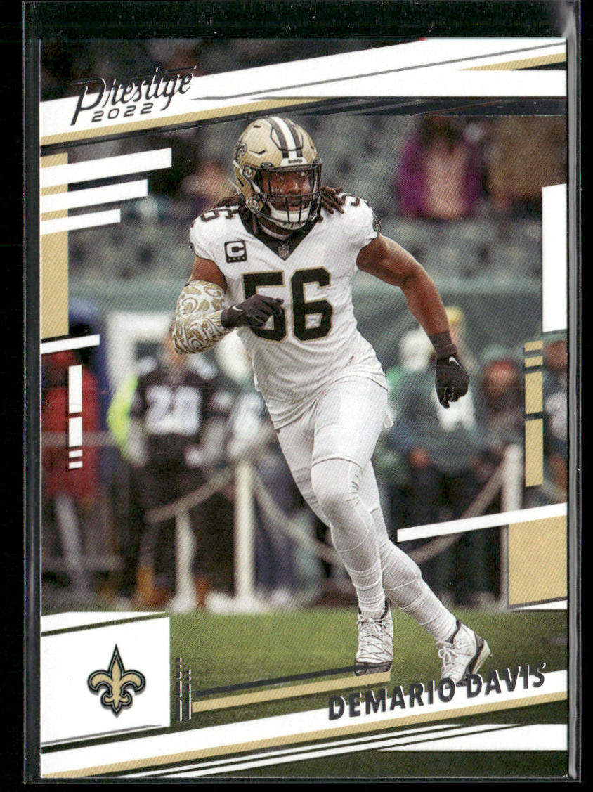 Demario Davis 2022 Panini Prestige #213 New Orleans Saints front