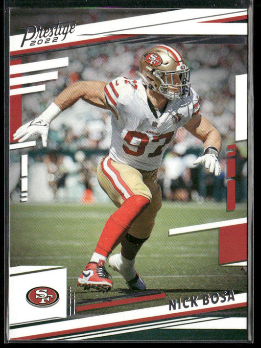 Nick Bosa 2022 Panini Prestige #270 San Francisco 49ers front