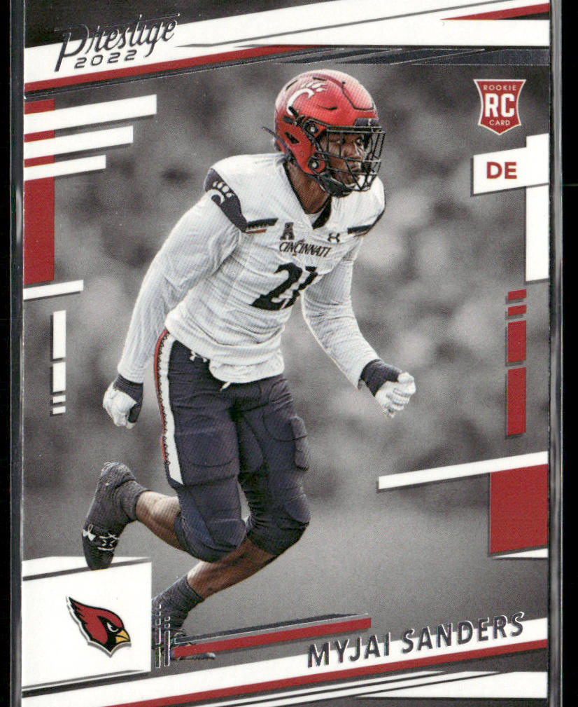 Myjai Sanders 2022 Panini Prestige #350 RC Arizona Cardinals
