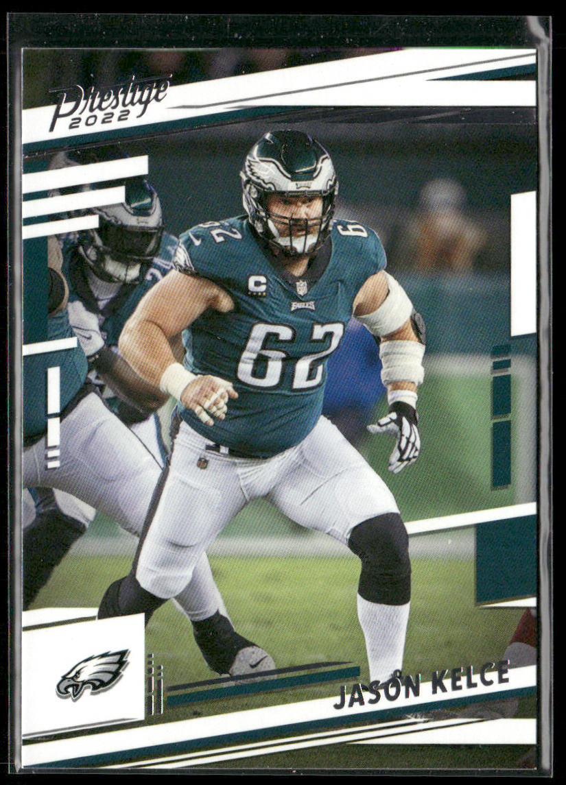 Jason Kelce 2022 Panini Prestige #239 Philadelphia Eagles front