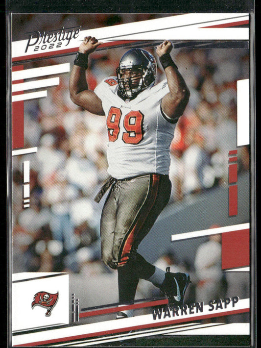 Warren Sapp 2022 Panini Prestige #282 Tampa Bay Buccaneers front