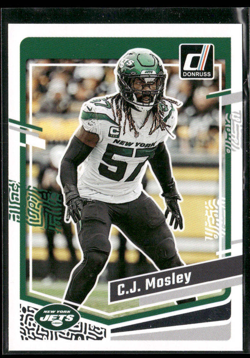 C.J. Mosley 2023 Donruss #230 New York Jets front