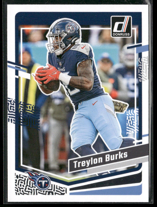 Treylon Burks 2023 Donruss #291 Tennessee Titans front