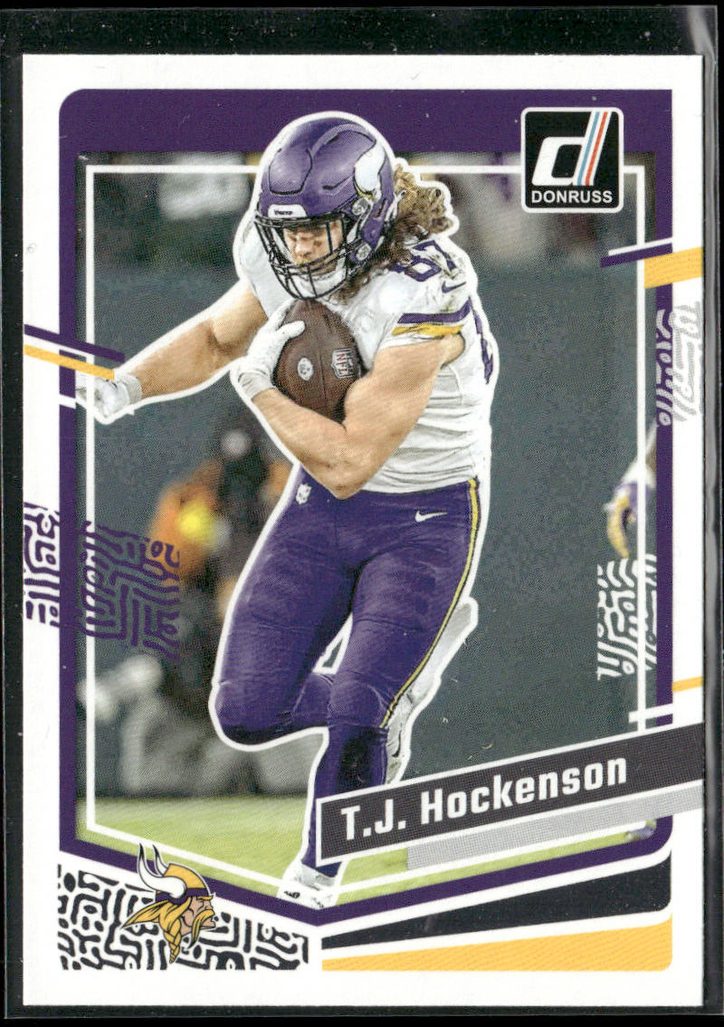 T.J. Hockenson 2023 Donruss #198 Minnesota Vikings