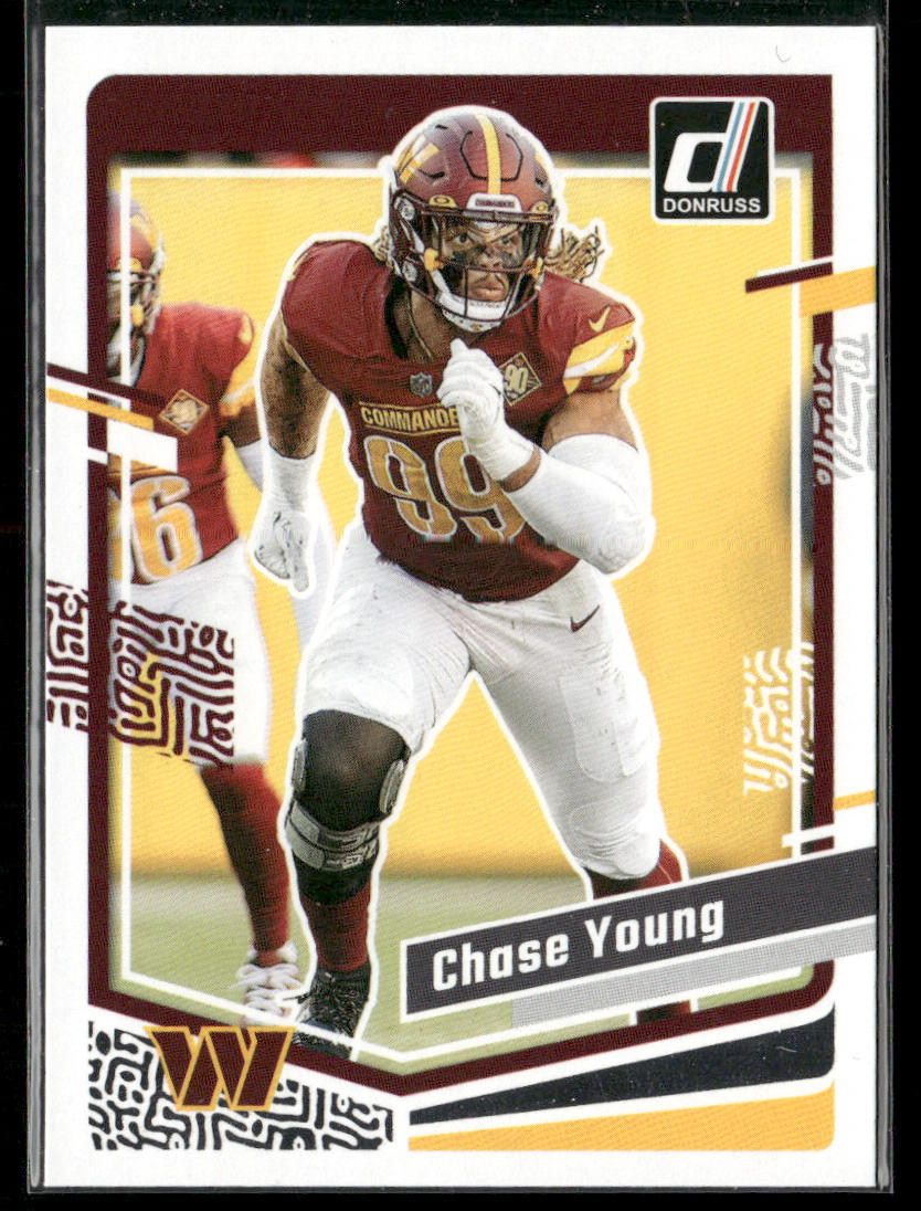 Chase Young 2023 Donruss #293 Washington Commanders