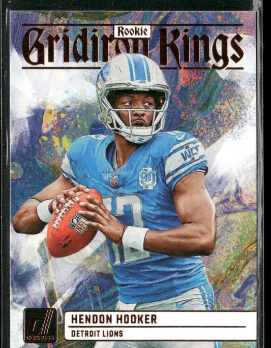Hendon Hooker 2023 Donruss Rookie Gridiron Kings #RGK-18 Detroit Lions
