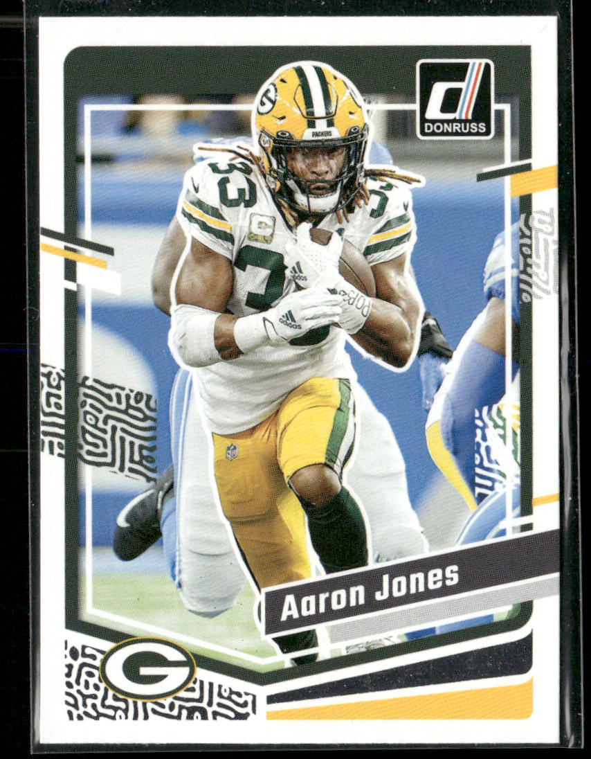 Aaron Jones 2023 Donruss #105 Green Bay Packers front
