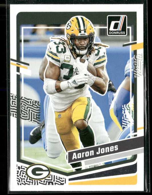 Aaron Jones 2023 Donruss #105 Green Bay Packers front