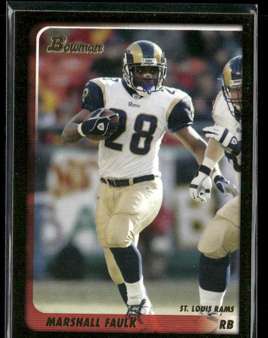 Marshall Faulk 2003 Bowman #80 St. Louis Rams